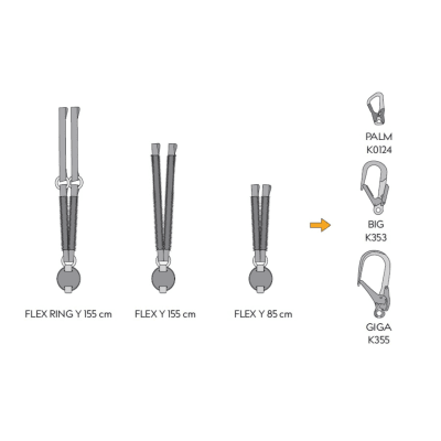 Reactor 140 FLEX falldämpare Singing Rock