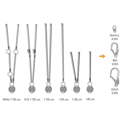 Reactor 140 falldämpare Singing Rock