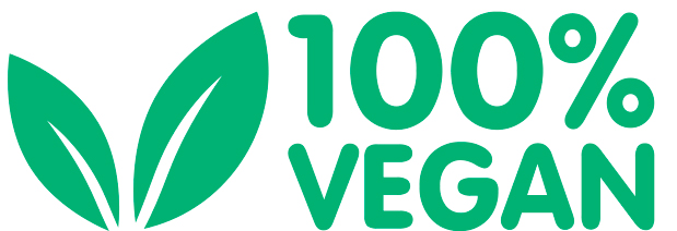 100 % vegansk